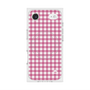 Premium Square Case with MagSafe［ Checkered Pink ］