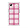 Premium Square Case with MagSafe［ Checkered Pink ］