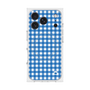 Premium Square Case with MagSafe［ Checkered Blue ］