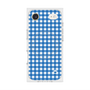 Premium Square Case with MagSafe［ Checkered Blue ］