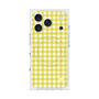 Premium Square Case with MagSafe［ Checkered Yellow ］