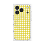 Premium Square Case with MagSafe［ Checkered Yellow ］