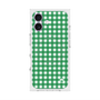 Premium Square Case with MagSafe［ Checkered Green ］