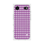 Premium Square Case with MagSafe［ Checkered Purple ］