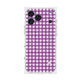 Premium Square Case with MagSafe［ Checkered Purple ］