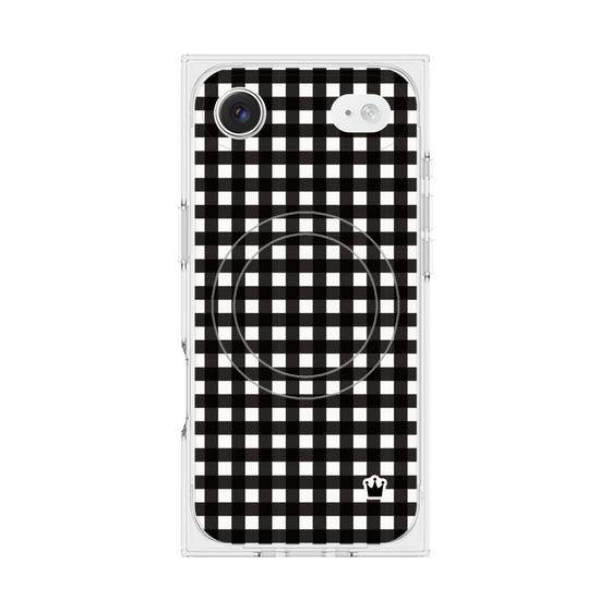 Premium Square Case with MagSafe［ Checkered Black ］