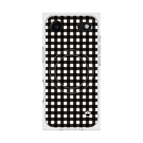 Premium Square Case with MagSafe［ Checkered Black ］