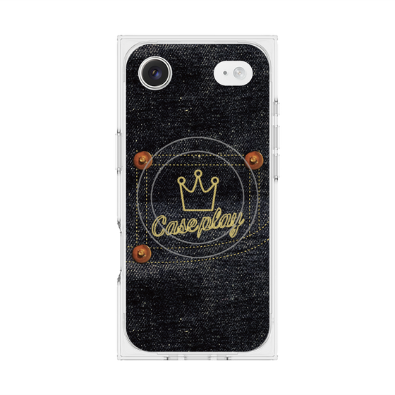 Premium Square Case with MagSafe［ Denim Indigo Jeans ］