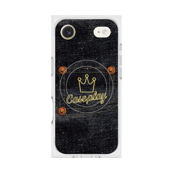 Premium Square Case with MagSafe［ Denim Indigo Jeans ］