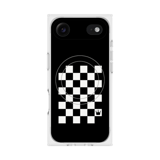 Premium Square Case with MagSafe［ Racing Checkered Flag ］