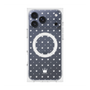 Premium Square Case with MagSafe［ CASEPLAY Crown Dots White ］