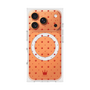 Premium Square Case with MagSafe［ CASEPLAY Crown Dots Red ］