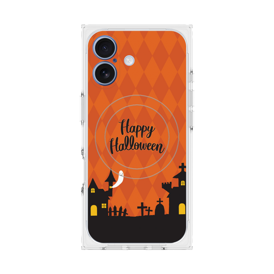Premium Square Case with MagSafe［ Halloween World - Orange ］
