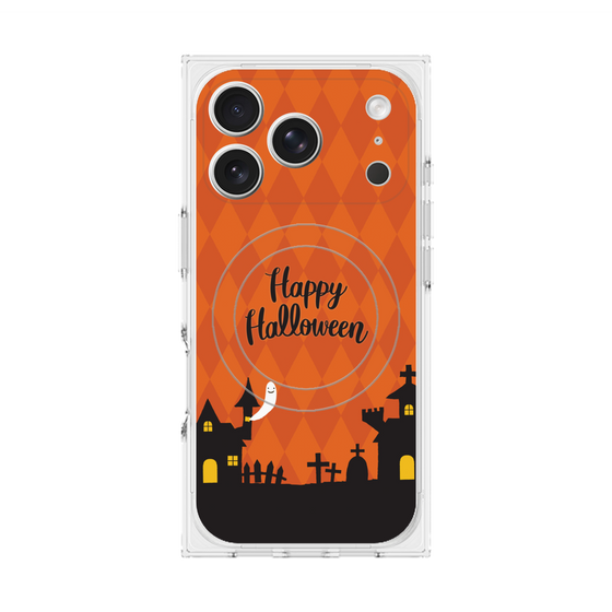 Premium Square Case with MagSafe［ Halloween World - Orange ］