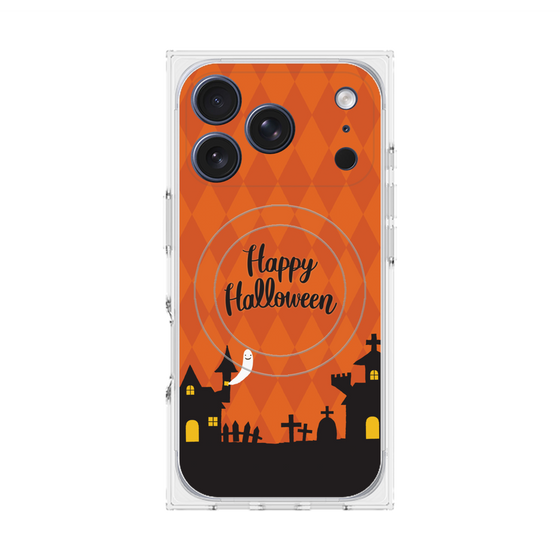 Premium Square Case with MagSafe［ Halloween World - Orange ］