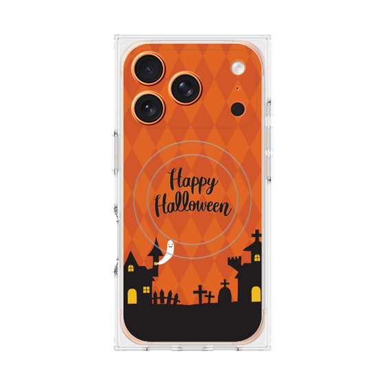 Premium Square Case with MagSafe［ Halloween World - Orange ］