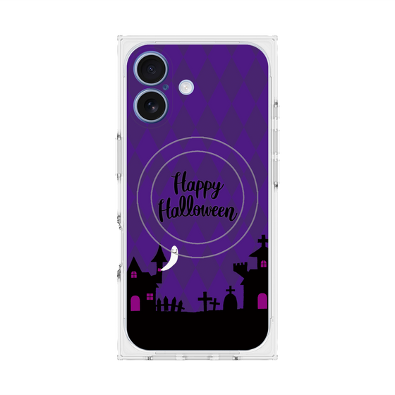 Premium Square Case with MagSafe［ Halloween World - Purple ］