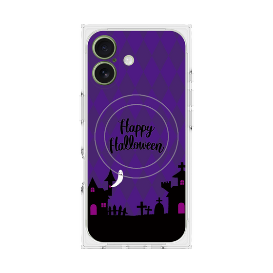 Premium Square Case with MagSafe［ Halloween World - Purple ］