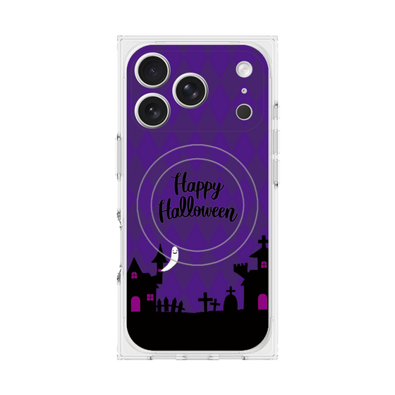 Premium Square Case with MagSafe［ Halloween World - Purple ］