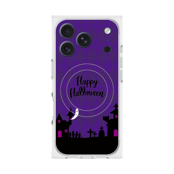Premium Square Case with MagSafe［ Halloween World - Purple ］
