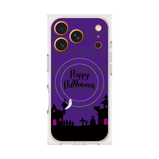 Premium Square Case with MagSafe［ Halloween World - Purple ］