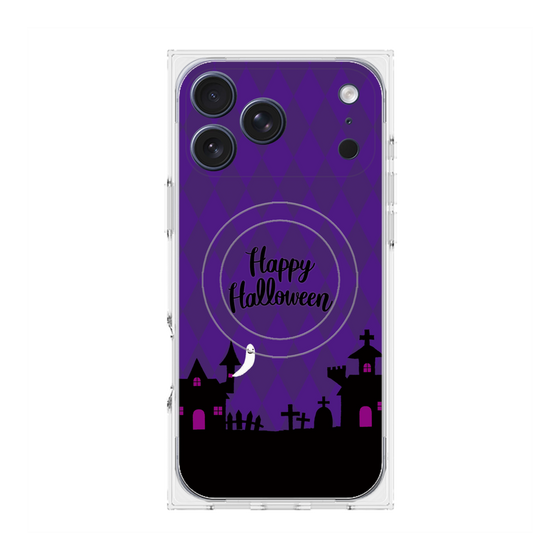 Premium Square Case with MagSafe［ Halloween World - Purple ］