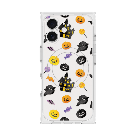Premium Square Case with MagSafe［ Halloween Party - White ］