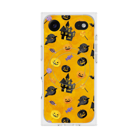 Premium Square Case with MagSafe［ Halloween Party - Orange ］