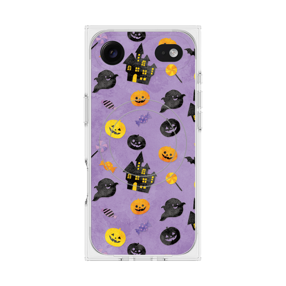 Premium Square Case with MagSafe［ Halloween Party - Purple ］