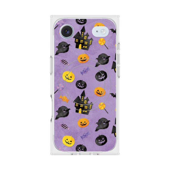 Premium Square Case with MagSafe［ Halloween Party - Purple ］