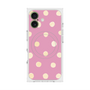 Premium Square Case with MagSafe［ Watercolor Dots Retro Color - Pink ］