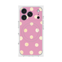 Premium Square Case with MagSafe［ Watercolor Dots Retro Color - Pink ］