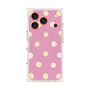 Premium Square Case with MagSafe［ Watercolor Dots Retro Color - Pink ］