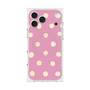 Premium Square Case with MagSafe［ Watercolor Dots Retro Color - Pink ］