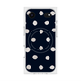 Premium Square Case with MagSafe［ Watercolor Dots Retro Color - Navy ］