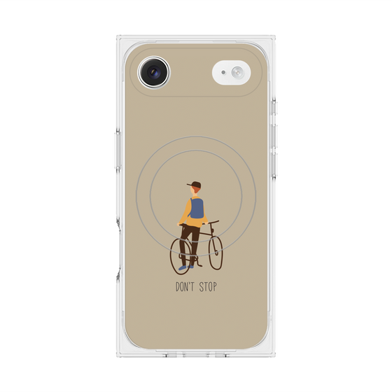 Premium Square Case with MagSafe［ Dont stop - Brown ］