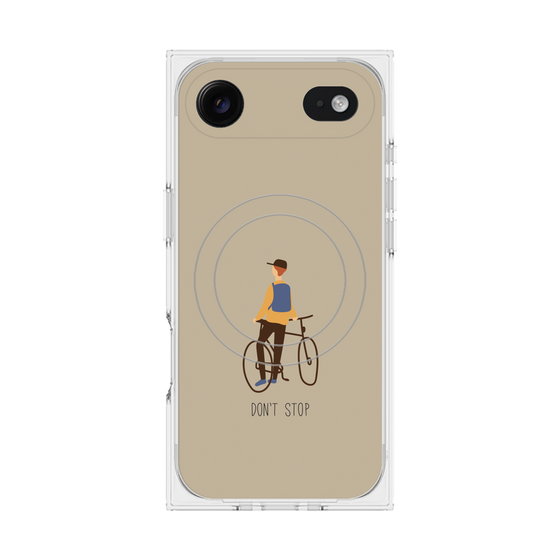 Premium Square Case with MagSafe［ Dont stop - Brown ］