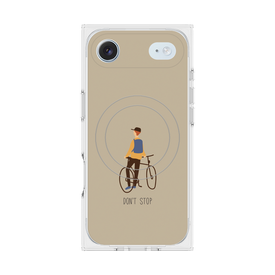 Premium Square Case with MagSafe［ Dont stop - Brown ］