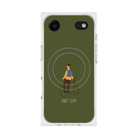 Premium Square Case with MagSafe［ Dont stop - Green ］