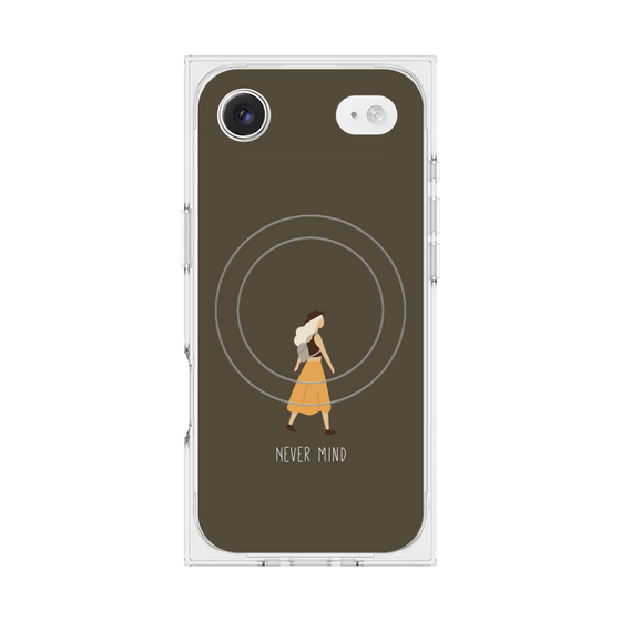 Premium Square Case with MagSafe［ Never Mind - Brown ］