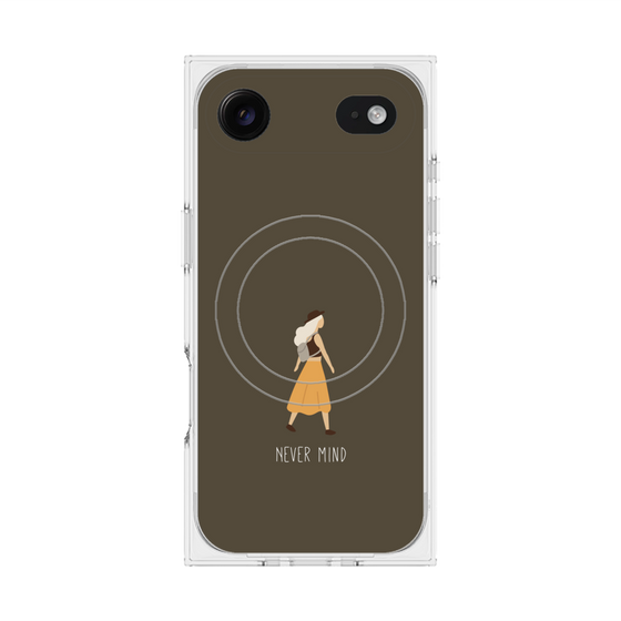 Premium Square Case with MagSafe［ Never Mind - Brown ］