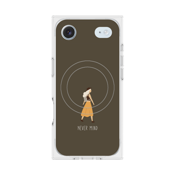 Premium Square Case with MagSafe［ Never Mind - Brown ］