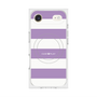 Premium Square Case with MagSafe［ Big Border - Purple ］