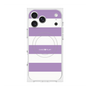 Premium Square Case with MagSafe［ Big Border - Purple ］