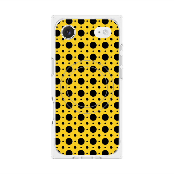 Premium Square Case with MagSafe［ Shower Dot - Yellow ］
