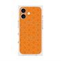 Premium Square Case with MagSafe［ Dot Circle - Orange ］