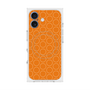 Premium Square Case with MagSafe［ Dot Circle - Orange ］