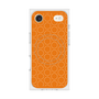 Premium Square Case with MagSafe［ Dot Circle - Orange ］