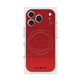 Premium Square Case with MagSafe［ Dot Gradation - Red ］