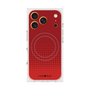 Premium Square Case with MagSafe［ Dot Gradation - Red ］